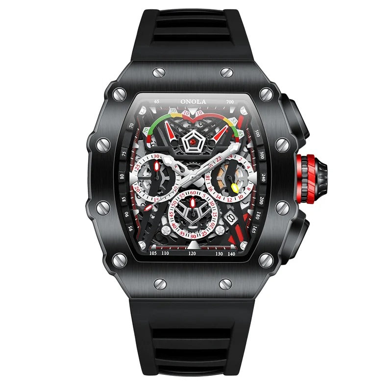 ONOLA™ 6827W – El Reloj que Proyecta Autoridad