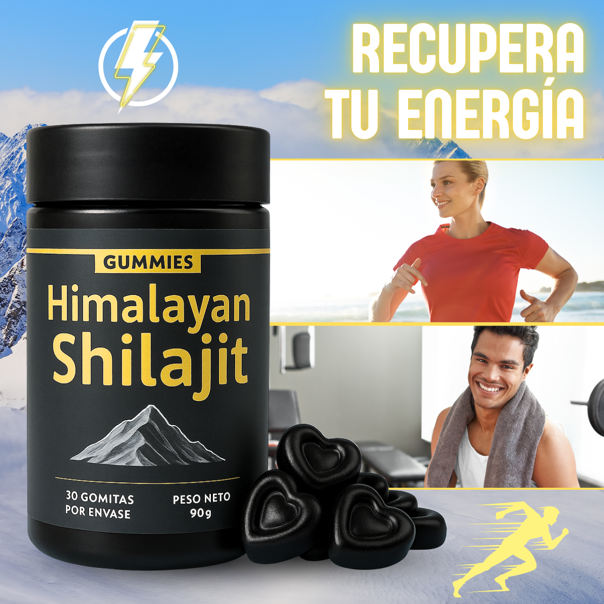 Gomitas de Shilajit – LA ENERGÍA NATURAL QUE TRANSFORMARÁ TU DÍA